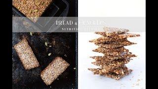 Nut and Seed Bread & Crackers | Vegan, Paleo, Keto