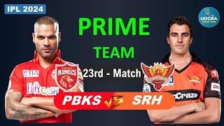 IPL 2024 | PBKS vs SRH Dream11 Prediction 2024, PBKS vs SRH Dream11 Team, Mullanpur Pitch Report