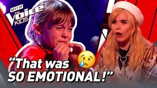 Nervous Heidi CRIES during Blind Audition in The Voice Kids UK 2020! 