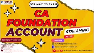 CA FOUNDATION | ACCOUNTS/NPO/Q8 &9