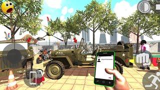 Army Jeep Cheat Code in indian bike driving 3d || indian bike driving 3d new update|| indian bike