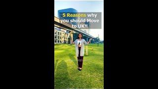 5 Reasons Why You Should Move To UK | Study in UK  #shorts #studyinuk #videshconsultz #studyabroad