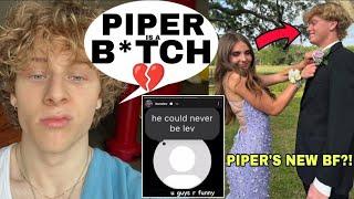 Lev Cameron SHADES Piper Rockelle and Her NEW BOYFRIEND After BREAKING UP?!  **With Proof**