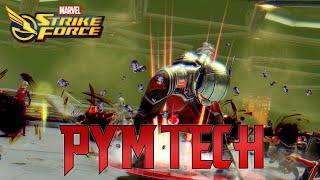 Stature, Ghost, and Yellowjacket - the Pym Tech Team Showcase - MARVEL Strike Force