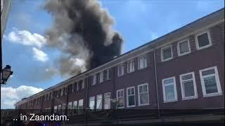 Brand Zuiddijk Zaandam