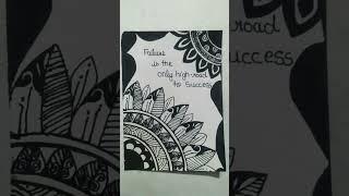 Mandala art #quotes #mandalaart #artandcraft #shorts