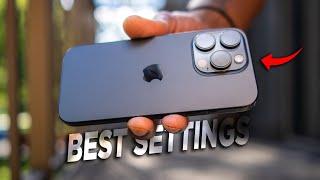 Your USING IT WRONG | Best settings for the iPhone 16 Pro