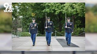 A historic first at the Tomb of the Unknown Soldier