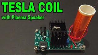 Tesla Coil DIY KIT (Music Plasma Speaker) with detailed assembly