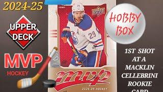 THE NEW HOCKEY SEASON IS HERE!  2024-25 UPPER DECK MVP HOBBY BOX BREAK GIVES A RC STANK IN THE OVEN