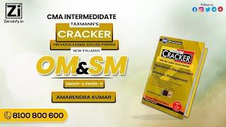 CMA Inter 2022 Syllabus OM SM Cracker By Amarendra Kumar