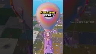 POTATO MODE TUTO?FPS BOOST#shorts #fortnite #fpsboost
