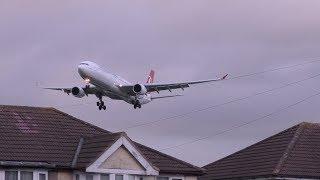 Aircraft Appears Out of Nowhere at London Heathrow airport