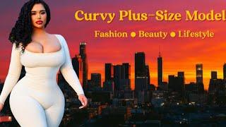 ERIFILI SFAKIANAKIS ️ The Essence of Luxury : Curvy Fashion Model's Exhibition of Opulence