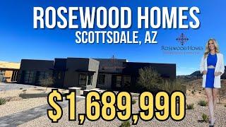 Take a Peek Inside an INSANE $1.7M Luxury Home | Scottsdale Arizona | Rosewood Homes- Residence One