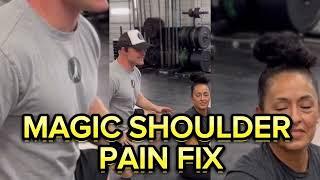 FIX your shoulder pain by doing THIS!