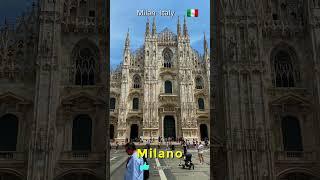 Milan Italy walking tour , MILANO ITALIA, Malin 4k