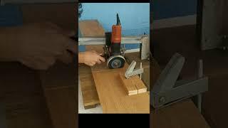 Из болгарки делаем Торцевую пилу по дереву с протяжкой
