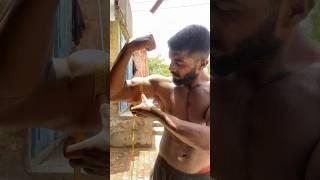 Mera biceps size  #ankitbaiyanpuria #fitness #workout #motivation #kusti #viral