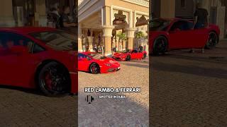 Lamborghini and Ferrari Spotted in Dubai #lamborghini #ferrari #shots #shorts #shortsviral