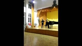 Masa Timotijevic - Hasse: Bourree and Minuet - Violin