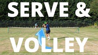 Serve and Volley Tennis Lesson - The Complete Guide (5 STEPS)