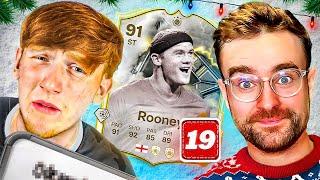 FC25 Squad Builder Showdown Advent Calendar! WAYNE ROONEY! Day 19 vs AngryGinge