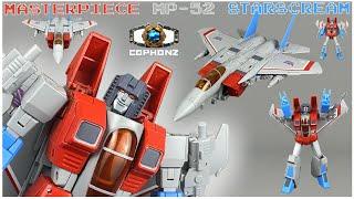 ||Smart transformations|| Masterpiece MP-52 Starscream transformed + showcase! Best one ever!