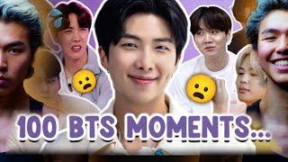 100 ICONIC MOMENTS in the HISTORY of BTS