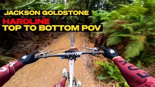 GoPro: Jackson Goldstone POV Top To Bottom Run Course Preview | Red Bull Hardline 2024