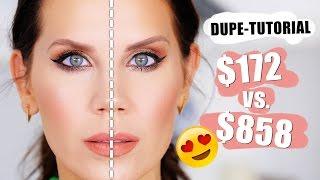 FULL FACE OF DUPES | Drugstore vs. Highend