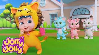 Three little kittens, Peanut butter & Jelly + More | Jolly Jolly - Learn and Play - Nursery Rhymes