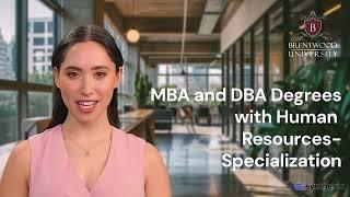 MBA and DBA with Human Resources (HR) Specialization