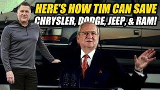 HOW TIM CAN FIX CHRYSLER, DODGE, JEEP, RAM! OUR NEW IACOCCA?