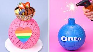 Top Fancy Cake Decorating Ideas For Everyone | So Yummy Pink Cake Recipes | Satisfying Videos