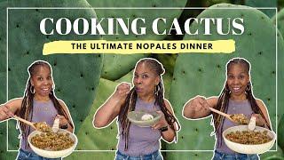 How To Make Cactus Taste Delicious | What I Made With What I Bought Grocery Haul | Tasty Nopales