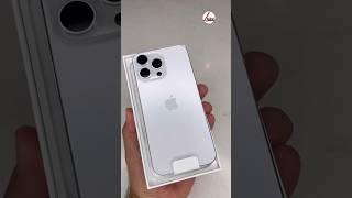 iPhone 16 Pro Max Colour - White Titanium Unboxing | iPhone16ProMax #shorts