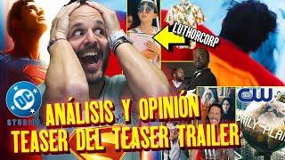 SUPERMAN TEASER TRAILER - REACCIÓN - REACTION - DC - JAMES GUNN - 2025 #Superman