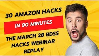 March 2024 Billion Dollar Sellers Amazon Hacks Webinar