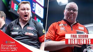 FIRST ET TITLE OF 2024! Final Session Highlights - 2024 Neo.Bet European Darts Open