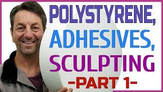 Polystyrene, Adhesives, Sculpting For Mosaics - Part 1