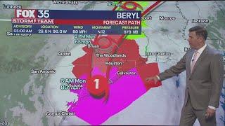 Hurricane Beryl makes landfall in Texas