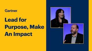 Lead for Purpose, Connect With Trust, Make an Impact l Gartner Data and Analytics Summit