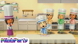 Wii Party U Minigames Gameplay Dojo Domination #40 @MINH PARTY U