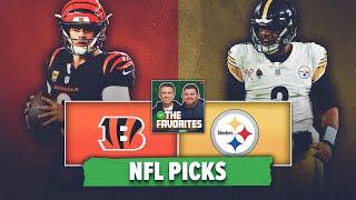 Cincinnati Bengals vs Pittsburgh Steelers BEST BETS! NFL Picks & Predictions | The Favorites