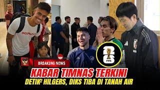 Timnas Indonesia. Mess Hilgers, Kevin Diks Tiba di Tanah Air. Siap Main Lawan Jepang