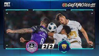 Mazatlán FC 2-2 Pumas UNAM | Resumen | Jornada 9 | Liga BBVA MX