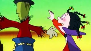 Mona the Vampire | Attack of the Living Scarecrow | Scary Cartoons For Children