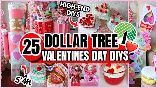 Dollar Tree VALENTINES DAY DIYS 2024 │DIYS that DON'T LOOK CHEAP! ($1.25 HACKS for 2024)