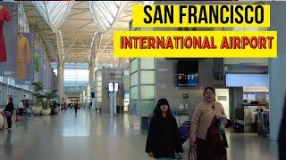 [4K] Let's Tour the San Francisco International Airport SFO